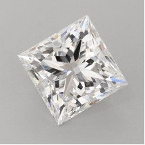 Lab Created 1.84 Carat E-VS1 Princess Cut Diamond