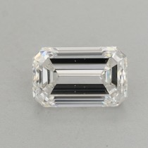 Lab Created 0.65 Carat E-VS2 Emerald Cut Diamond