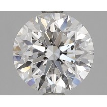 1.61 Carat D-SI2 Round Natural Diamond