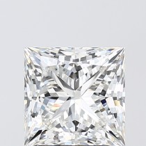Lab Created 3.15 Carat F-VVS2 Princess Cut Diamond