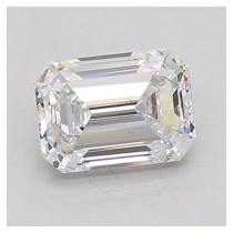 Lab Created 0.92 Carat D-SI1 Emerald Cut Diamond Lab Created 0.92 Carat D-SI1 Emerald Cut Diamond