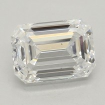 Lab Created 0.92 Carat D-SI1 Emerald Cut Diamond Lab Created 0.92 Carat D-SI1 Emerald Cut Diamond