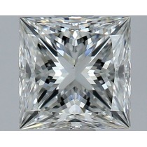 0.80 Carat H-VS1 Princess Cut Natural Diamond