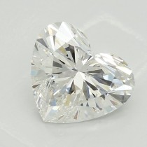 Lab Created 1.61 Carat H-VS2 Heart Shaped Diamond