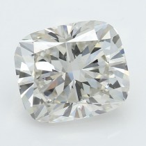 Lab Created 2.60 Carat I-VS1 Cushion Cut Diamond Lab Created 2.60 Carat I-VS1 Cushion Cut Diamond
