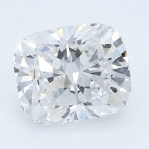 Lab Created 1.55 Carat E-SI1 Cushion Cut Diamond Lab Created 1.55 Carat E-SI1 Cushion Cut Diamond