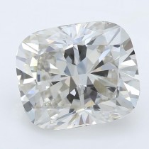 Lab Created 2.69 Carat I-VS1 Cushion Cut Diamond Lab Created 2.69 Carat I-VS1 Cushion Cut Diamond
