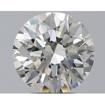 2.81 Carat J-SI1 Round Natural Diamond 2.81 Carat J-SI1 Round Natural Diamond