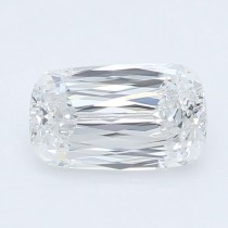 Lab Created 0.52 Carat D-VS2 Cushion Cut Diamond