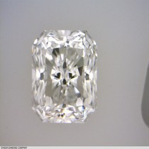 0.82 Carat G-VVS1 Radiant Cut Natural Diamond