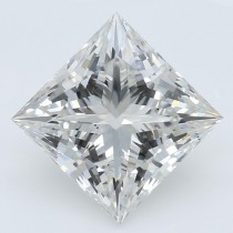 Lab Created 2.41 Carat H-SI1 Princess Cut Diamond