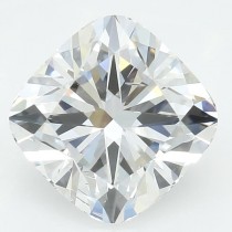 Lab Created 1.80 Carat D-SI1 Cushion Cut Diamond