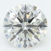 Lab Created 2.43 Carat G-VS1 Round Diamond Lab Created 2.43 Carat G-VS1 Round Diamond