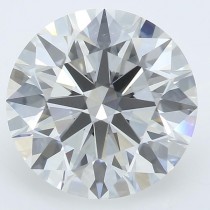 Lab Created 2.65 Carat G-VS1 Round Diamond