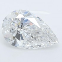 Lab Created 3.30 Carat D-VS2 Pear Shaped Diamond Lab Created 3.30 Carat D-VS2 Pear Shaped Diamond
