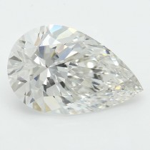 Lab Created 2.75 Carat G-VS2 Pear Shaped Diamond