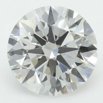 Lab Created 2.68 Carat G-VS1 Round Diamond