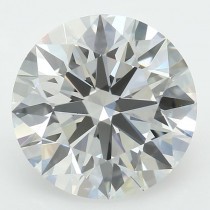 Lab Created 2.62 Carat G-VS2 Round Diamond Lab Created 2.62 Carat G-VS2 Round Diamond