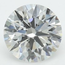 Lab Created 2.65 Carat G-VS1 Round Diamond
