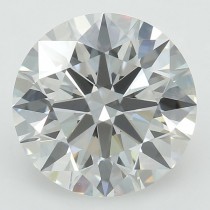 Lab Created 2.43 Carat G-VS1 Round Diamond Lab Created 2.43 Carat G-VS1 Round Diamond