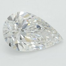 Lab Created 2.73 Carat F-VS2 Pear Shaped Diamond Lab Created 2.73 Carat F-VS2 Pear Shaped Diamond