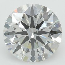 Lab Created 2.58 Carat G-VS1 Round Diamond