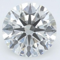 Lab Created 2.65 Carat G-VS1 Round Diamond