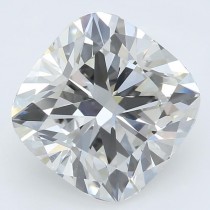 Lab Created 2.82 Carat H-VS1 Cushion Cut Diamond Lab Created 2.82 Carat H-VS1 Cushion Cut Diamond