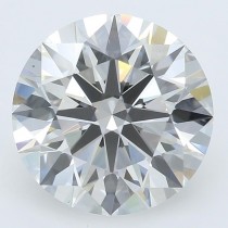 Lab Created 2.68 Carat G-VS1 Round Diamond