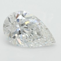 Lab Created 2.89 Carat G-VS1 Pear Shaped Diamond Lab Created 2.89 Carat G-VS1 Pear Shaped Diamond