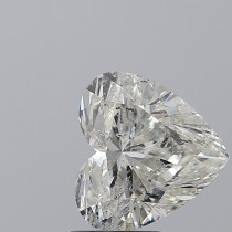 3.01 Carat G-SI3 Heart Shaped Natural Diamond