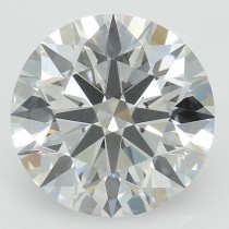 Lab Created 2.44 Carat G-VS1 Round Diamond Lab Created 2.44 Carat G-VS1 Round Diamond