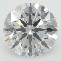 Lab Created 2.63 Carat G-VS1 Round Diamond Lab Created 2.63 Carat G-VS1 Round Diamond
