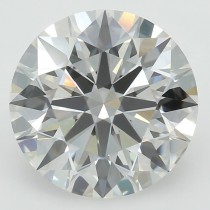 Lab Created 2.65 Carat G-VS1 Round Diamond