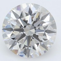 Lab Created 2.76 Carat H-VS2 Round Diamond Lab Created 2.76 Carat H-VS2 Round Diamond