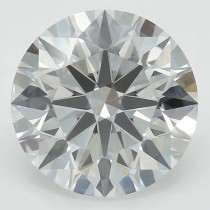 Lab Created 2.63 Carat G-VS1 Round Diamond Lab Created 2.63 Carat G-VS1 Round Diamond
