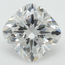 Lab Created 2.84 Carat H-VS1 Cushion Cut Diamond Lab Created 2.84 Carat H-VS1 Cushion Cut Diamond