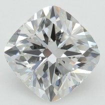 Lab Created 3.35 Carat G-VS1 Cushion Cut Diamond Lab Created 3.35 Carat G-VS1 Cushion Cut Diamond
