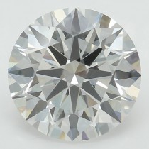 Lab Created 2.46 Carat H-VS1 Round Diamond