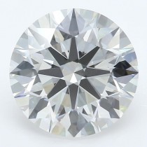Lab Created 2.74 Carat G-VVS2 Round Diamond Lab Created 2.74 Carat G-VVS2 Round Diamond