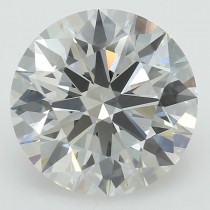 Lab Created 2.75 Carat G-VS1 Round Diamond