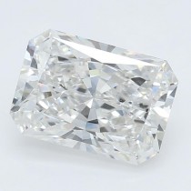 Lab Created 1.78 Carat F-VS1 Radiant Cut Diamond