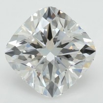 Lab Created 2.86 Carat H-VS1 Cushion Cut Diamond