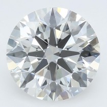 Lab Created 2.45 Carat G-VS1 Round Diamond Lab Created 2.45 Carat G-VS1 Round Diamond