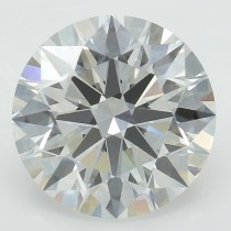 Lab Created 2.73 Carat G-VS1 Round Diamond Certified By GCAL Lab Created 2.73 Carat G-VS1 Round Diamond Certified By GCAL