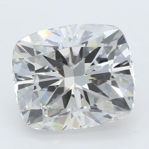 Lab Created 2.53 Carat I-VS1 Cushion Cut Diamond Lab Created 2.53 Carat I-VS1 Cushion Cut Diamond