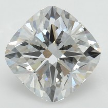 Lab Created 2.77 Carat H-VS1 Cushion Cut Diamond Lab Created 2.77 Carat H-VS1 Cushion Cut Diamond