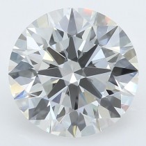 Lab Created 2.52 Carat G-VS2 Round Diamond