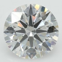 Lab Created 2.58 Carat G-VS1 Round Diamond