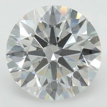 Lab Created 2.43 Carat G-VS1 Round Diamond Lab Created 2.43 Carat G-VS1 Round Diamond